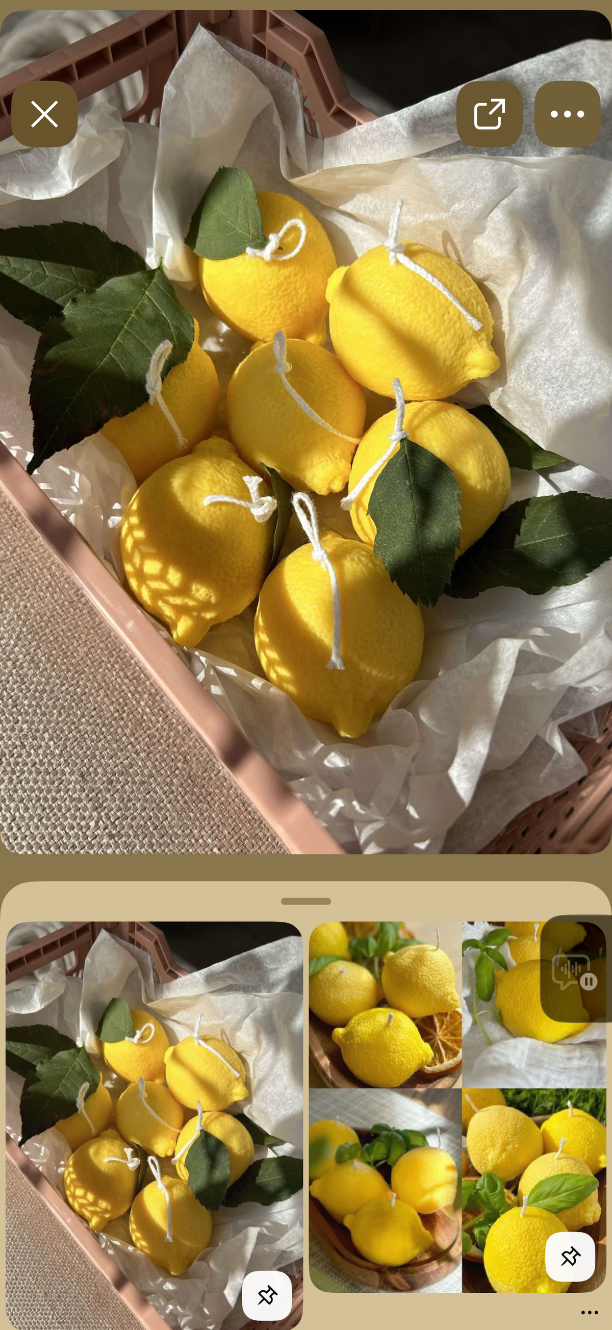 Fruit kaarsen