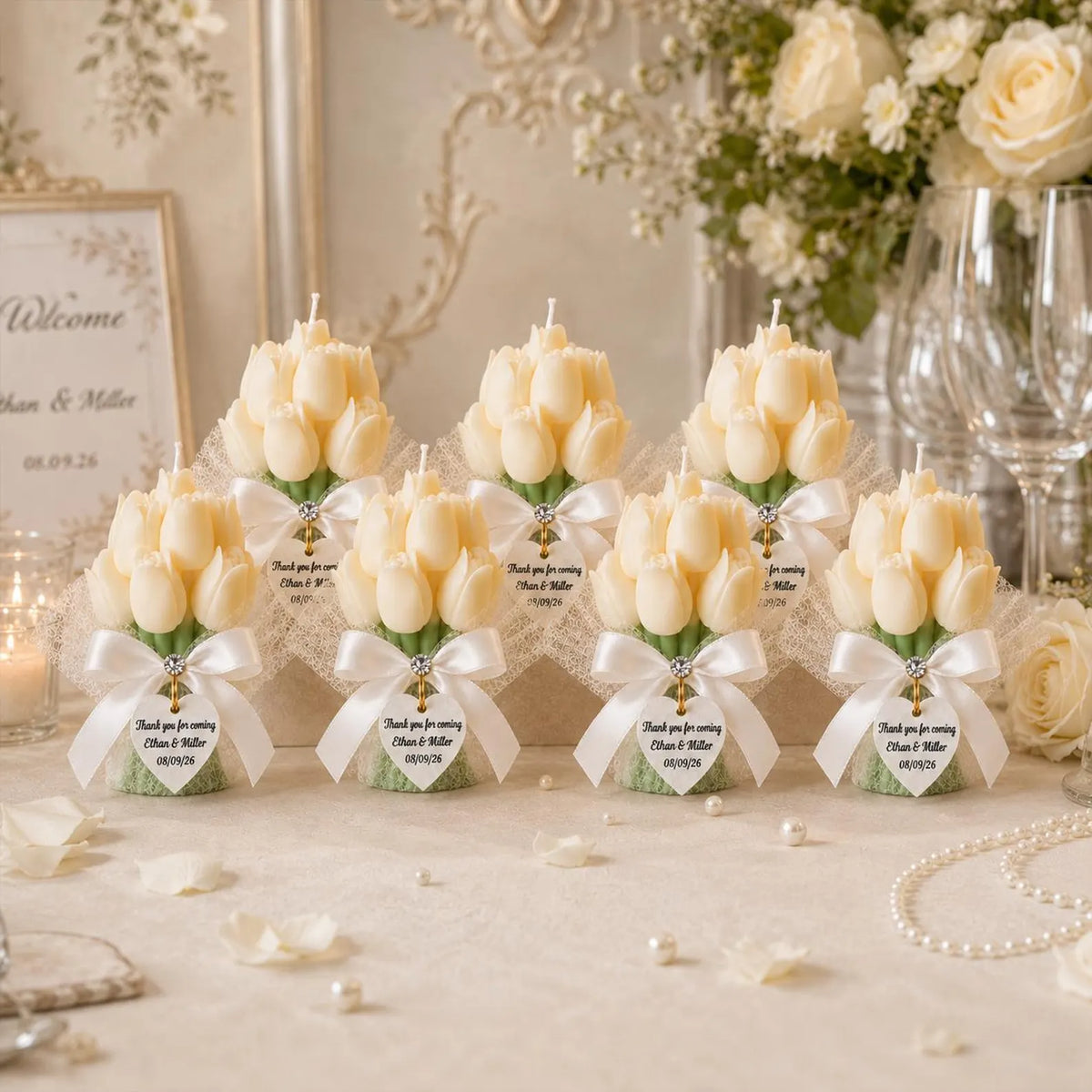 ✨Kaarsen voor feest gelegenheden ( Bruiloft,Verjaardag,Babyshower etc)