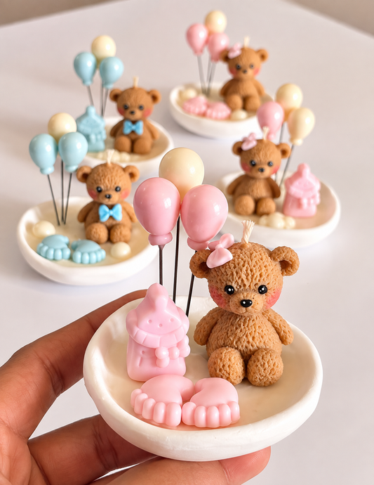 Babyshower kaars