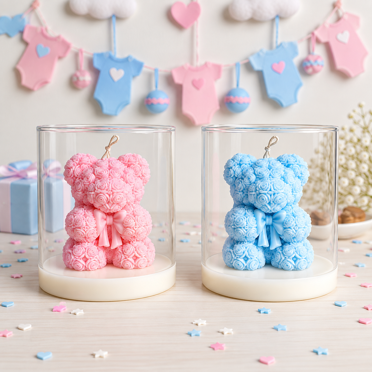 Teddybear in glas