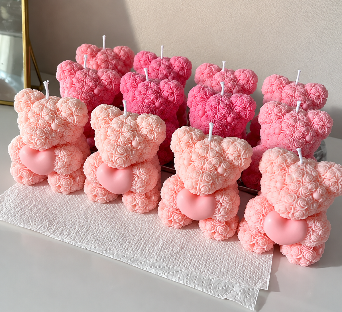Teddybear kaars