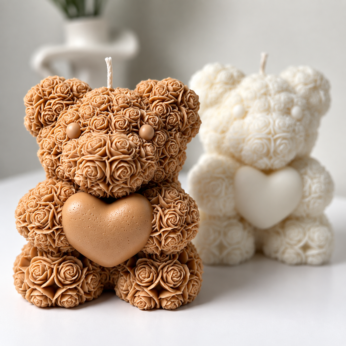 Teddybear kaars