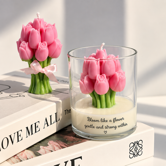 Tulp in glas