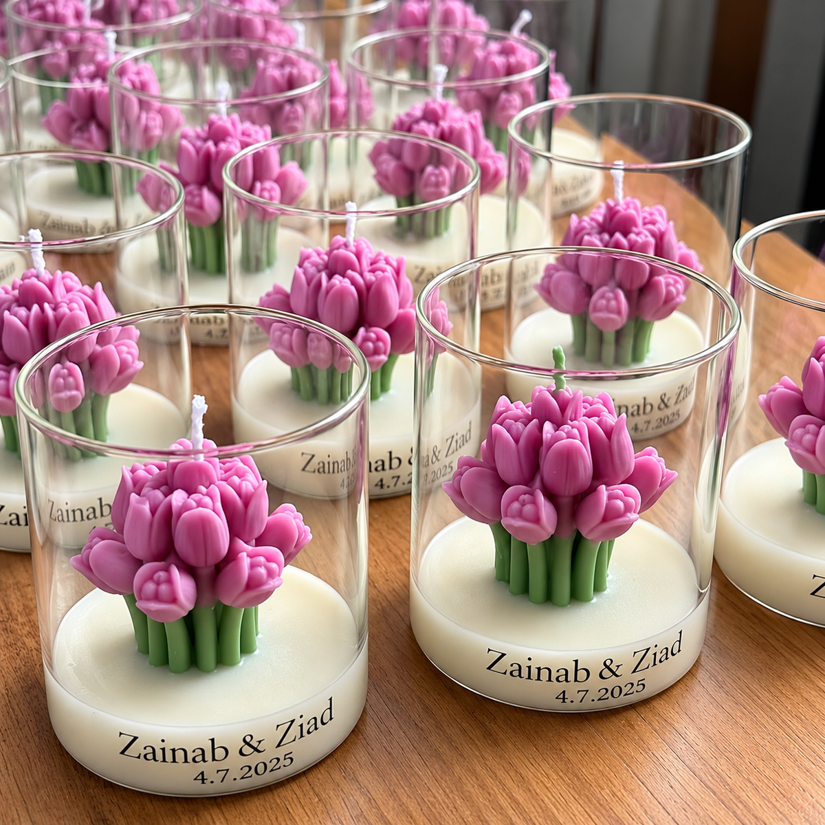 Tulp in glas