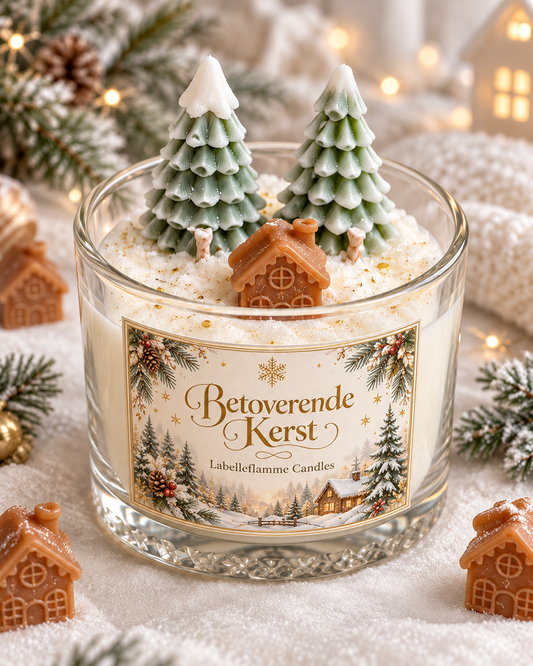 Betoverende kerst kaars❄️🎄