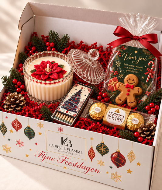 Kerstpakket 4 delig By Labelleflamme - Maat S 🎁