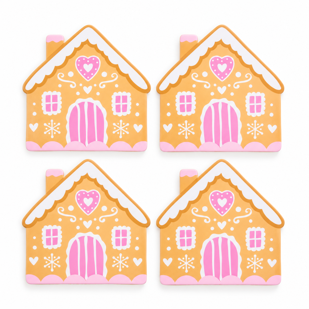 Christmas pinky home onderzetters🎀