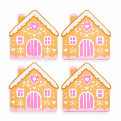 Christmas pinky home onderzetters🎀