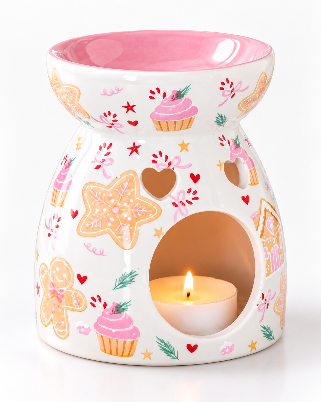 Pinky christmas wax melter