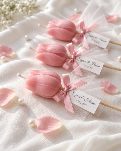 Bloemkaars op stok-Tulp of Roos🌹