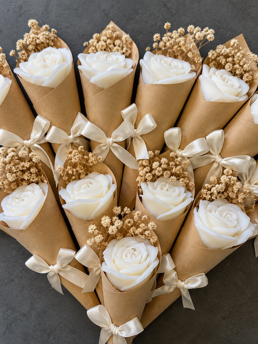 Bloemkaars op stok-Tulp of Roos🌹