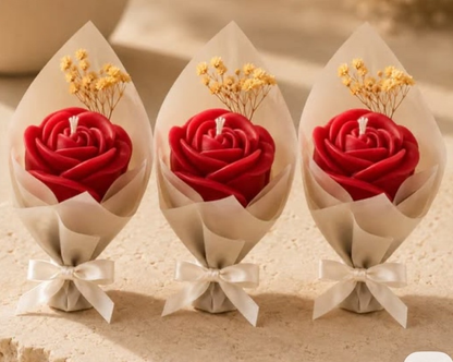 Bloemkaars op stok-Tulp of Roos🌹