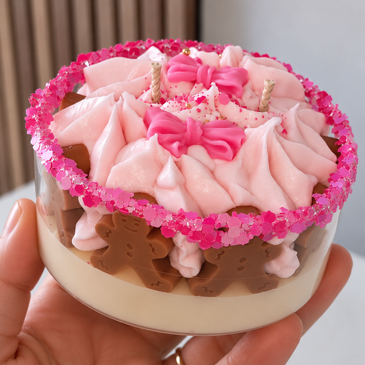 🎀 Pink Gingerbread Dream 💗